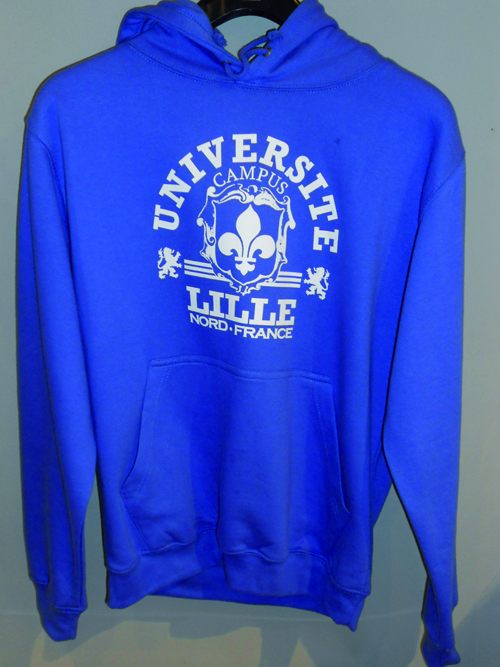 Sweat Université Lille bleu roy