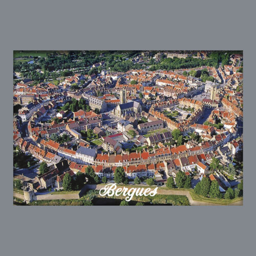 BERGUES - VUE AERIENNE