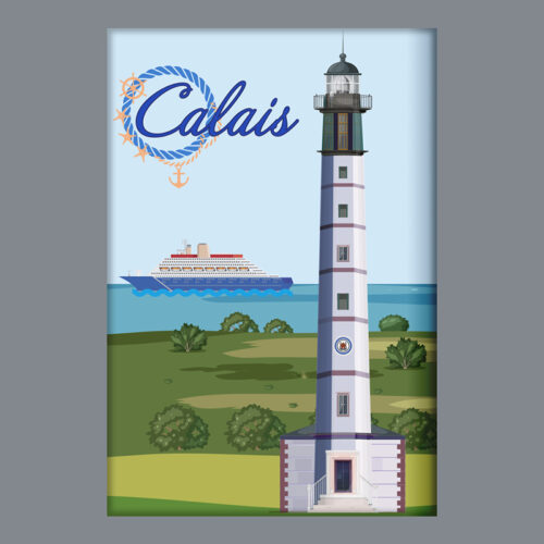 CALAIS - LE PHARE EN DESSIN