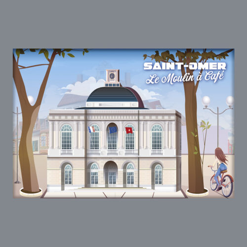 SAINT OMER MOULIN A CAFE DESSIN