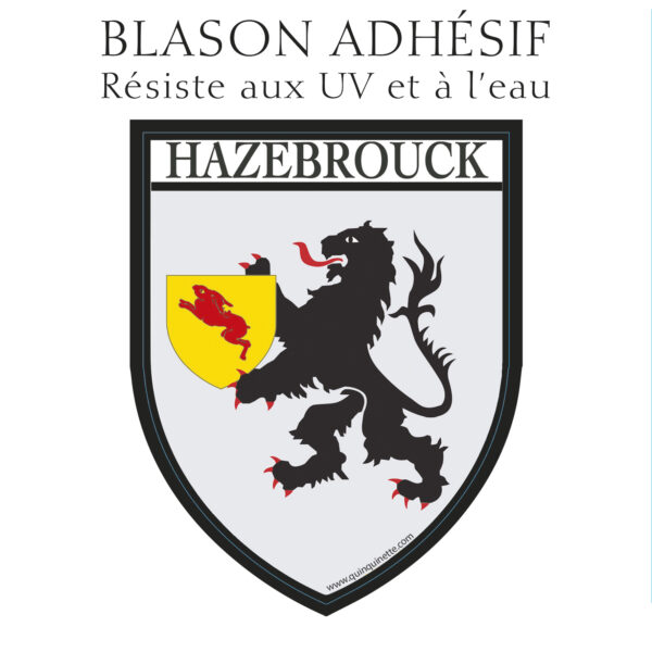 HAZEBROUCK BLASON