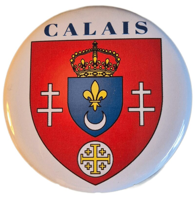 BADGE 56MM CALAIS
