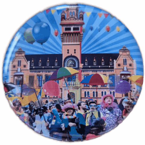 Dunkerque - La Bande devant l'Hôtel de Ville