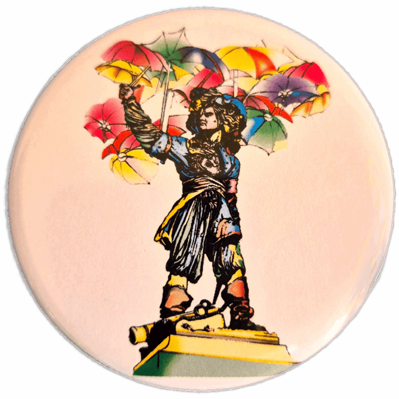 badge 56mm jean bart carnaval
