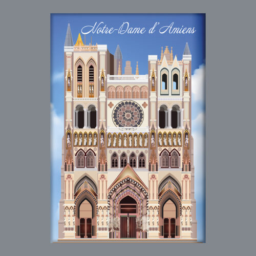 AMIENS - CATHEDRALE DESSIN